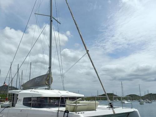 Cat Catsmart available for charter in Marina Le Marin