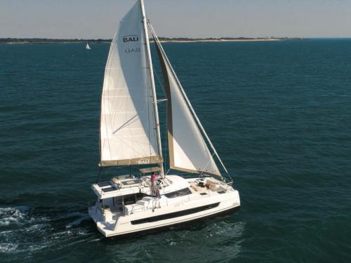 Katamaran Catspace Yachtcharter in Nanny Cay Town