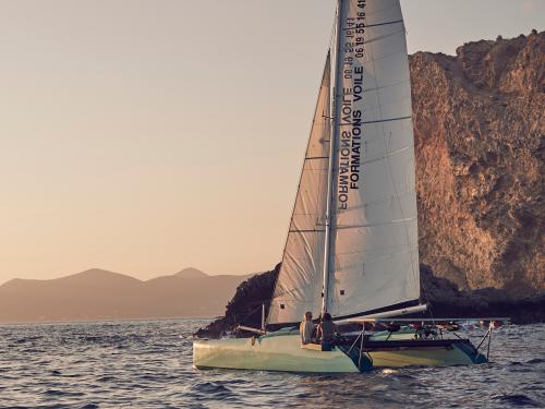 Katamaran Corneel 32 Yachtcharter in Sant Antoni de Portmany