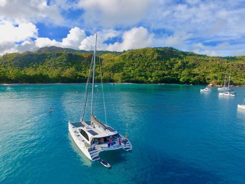 Cat DH 550 available for charter in Eden Island Resort