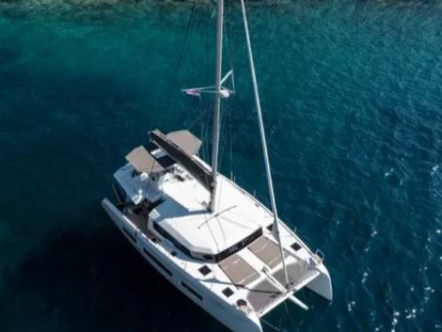Cat Dufour 48 available for charter in Tourlos