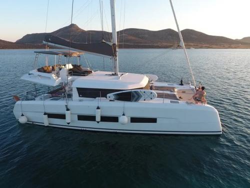 Catamaran Dufour 48 available for charter in Preveza Marina