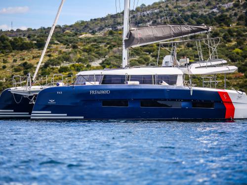 Cat Dufour 48 for hire in Marina Kremik