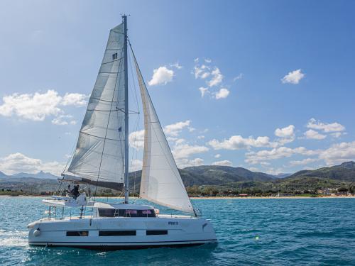 Catamaran Dufour 48 for hire in La Cala
