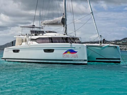 Catamaran Elba 45 for hire in Frenchtown Harbour Marina