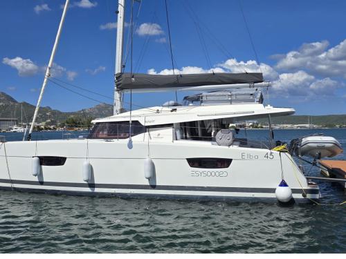 Catamaran Elba 45 for charter in Olbia