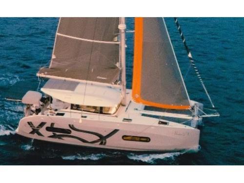Catamaran Excess 11 available for charter in Ribishi