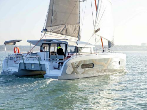 Catamaran Excess 11 available for charter in Goecek