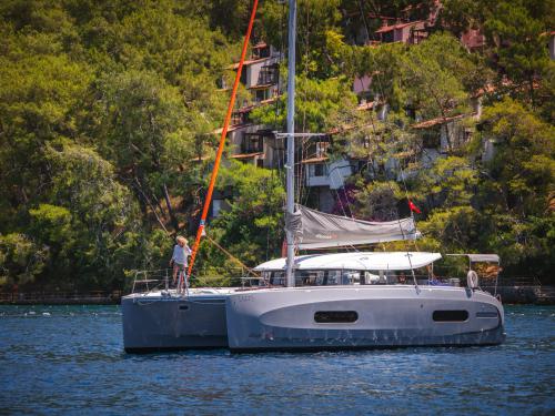 Kat Excess 11 Yachtcharter in Ece Saray Marina