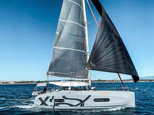 Cat Excess 11 available for charter in Portoferraio