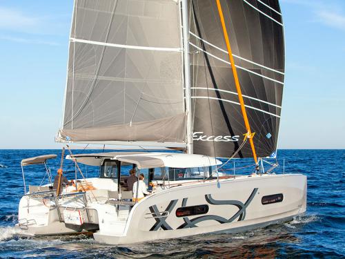 Catamaran Excess 11 available for charter in Goecek