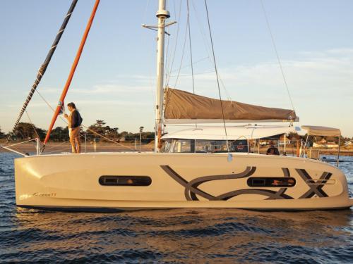 Catamaran Excess 11 for rent in Santa Teresa Gallura