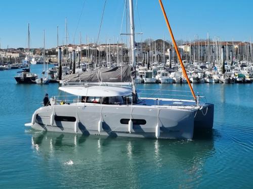 Catamaran Excess 11 for charter in Preveza Marina
