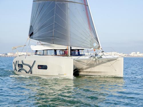 Catamaran Excess 11 available for charter in Tivat