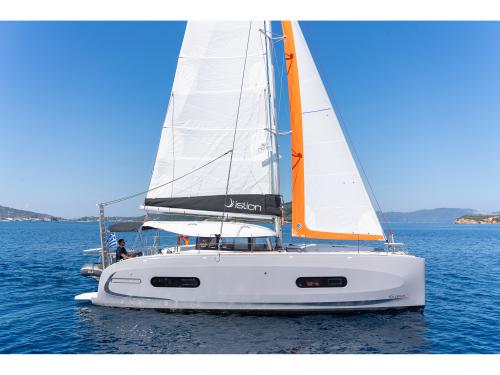 Catamaran Excess 11 available for charter in Athens