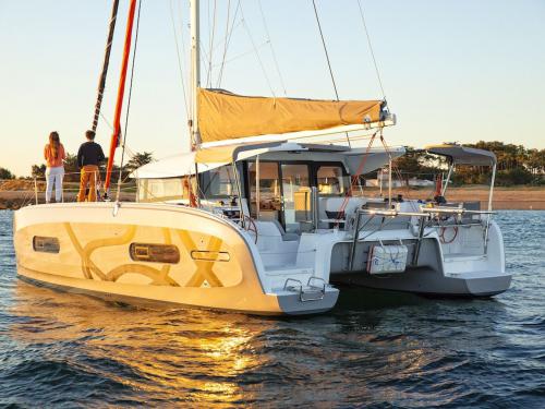 Cat Excess 11 available for charter in Marina Kotor