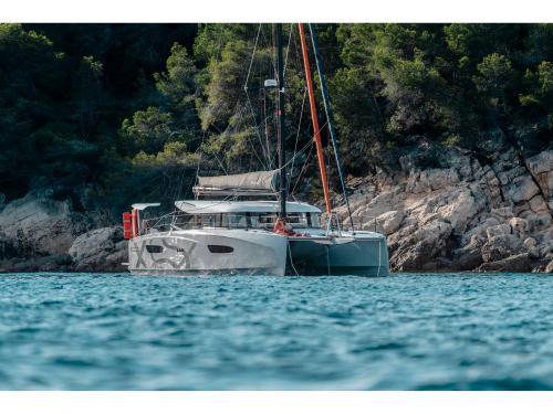 Catamaran Excess 13 for charter in Athens