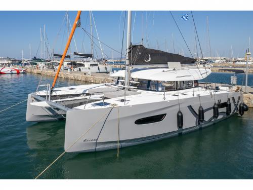 Catamaran Excess 14 for charter in Lefkas