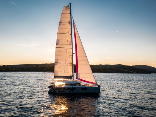 Catamaran Excess 15 available for charter in Seget