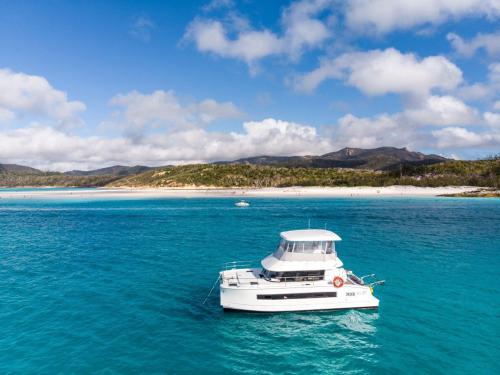 Cat Fountaine Pajot MY 37 for rent in Abel Point Marina
