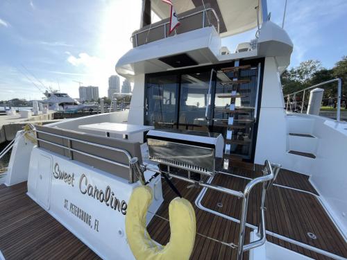 Cat Fountaine Pajot MY 37 available for charter in Vinoy Resort Marina