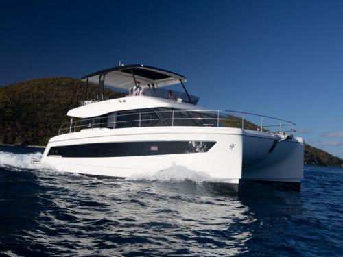 Cat Fountaine Pajot MY 44 available for charter in Nanny Cay Town