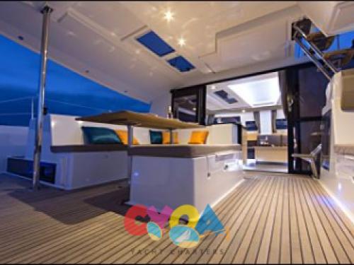 Katamaran Helia 44 Yachtcharter in Frenchtown Harbour Marina