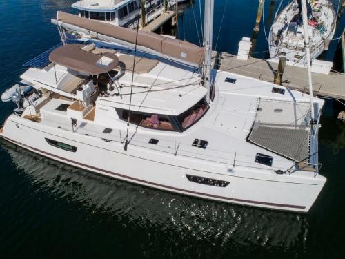 Catamaran Helia 44 available for charter in Parikia