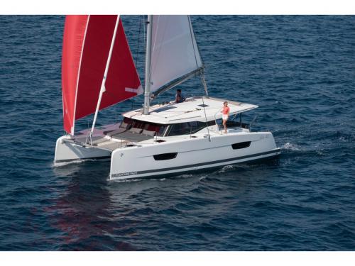 Cat Isla 40 available for charter in ACI Dubrovnik Marina