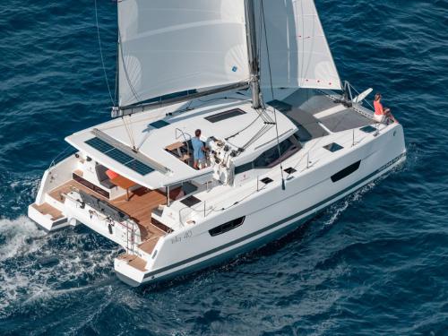 Cat Isla 40 available for charter in Lefkas