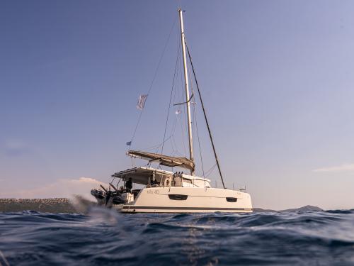 Katamaran Isla 40 Yachtcharter in Lefkas