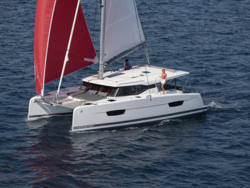 Catamaran Isla 40 available for charter in Castellammare del Golfo