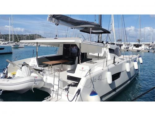 Catamaran Isla 40 available for charter in Cagliari