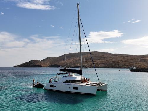 Catamaran Lagoon 38 available for charter in Mykonos City