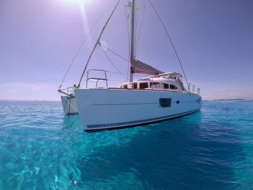 Catamaran Lagoon 38 available for charter in Sant Antoni de Portmany