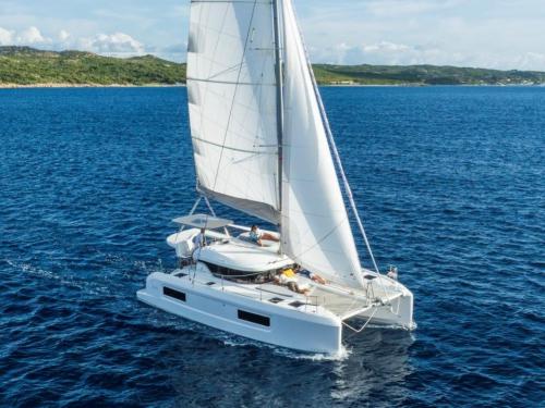 Catamaran Lagoon 38 available for charter in Gouvia