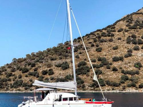 Catamaran Lagoon 380 available for charter in Goecek