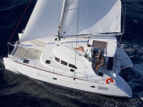 Catamaran Lagoon 380 available for charter in Palma