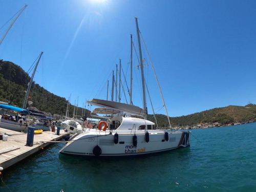 Catamaran Lagoon 380 available for charter in Fethiye