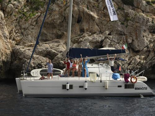 Cat Lagoon 380 S2 available for charter in Lefkas