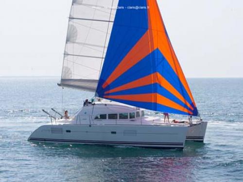 Cat Lagoon 380 S2 available for charter in Furnari