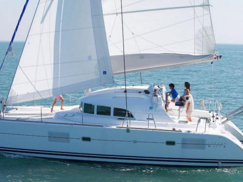 Catamaran Lagoon 380 S2 available for charter in Messina