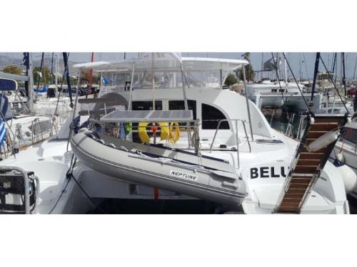 Cat Lagoon 380 S2 for charter in Rhodes Marina
