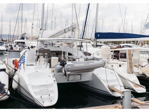 Cat Lagoon 380 S2 available for charter in Athens