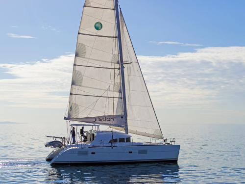 Catamaran Lagoon 380 S2 available for charter in Athens