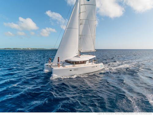Cat Lagoon 39 available for charter in Primosten