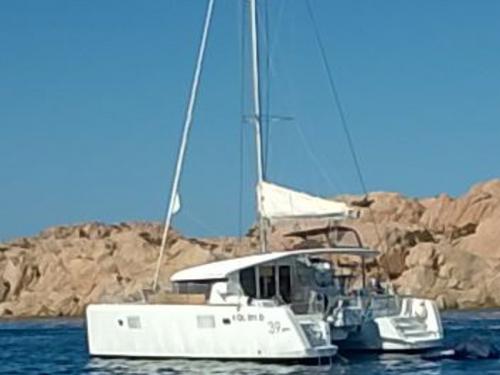 Cat Lagoon 39 for charter in Olbia