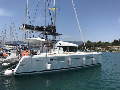 Catamaran Lagoon 39 available for charter in Lavrio
