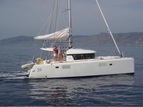 Cat Lagoon 39 available for charter in Athens