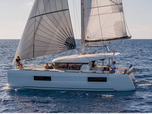 Catamaran Lagoon 40 available for charter in Eden Island Resort